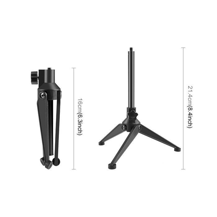 Desktop Adjustable Tripod Stand Selfie Stick Mount Holder