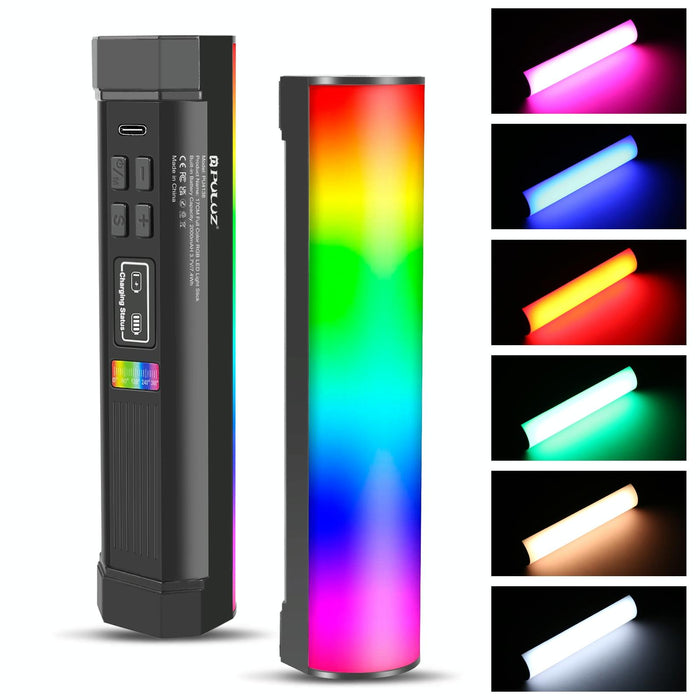17Cm Photo Handheld Full Colour Rgb Stick Light Magnetic Led Fill Light