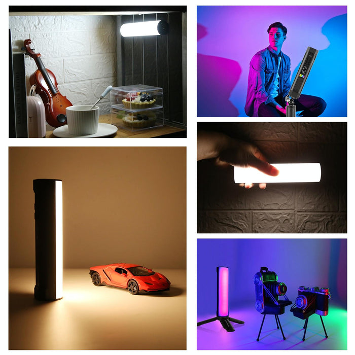 17Cm Photo Handheld Full Colour Rgb Stick Light Magnetic Led Fill Light