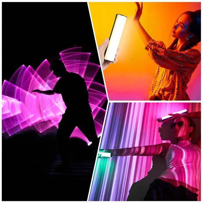17Cm Photo Handheld Full Colour Rgb Stick Light Magnetic Led Fill Light