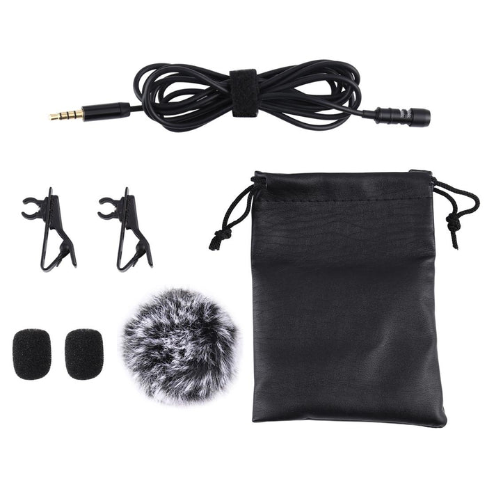 1.5M Wired Lavalier Condenser Microphone