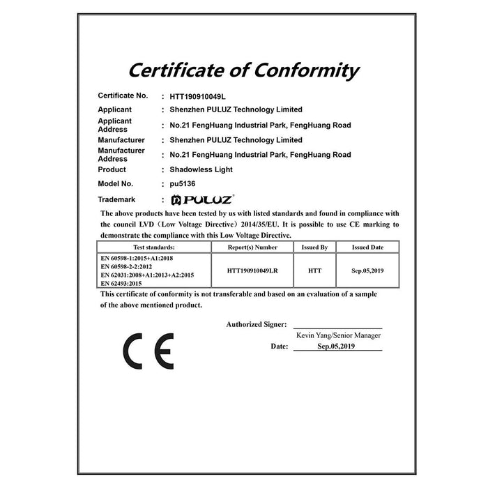 20Cm Led Shadowless Light Pad For Photo Studio Box