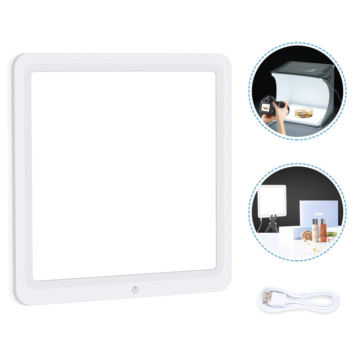 20Cm Led Shadowless Light Pad For Photo Studio Box