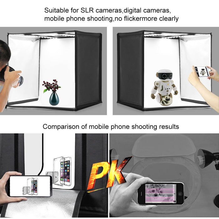 30W 1690Lm 60 Leds Smd 5730 5500K Aluminum Base Light Panel For 60Cm Studio Tent