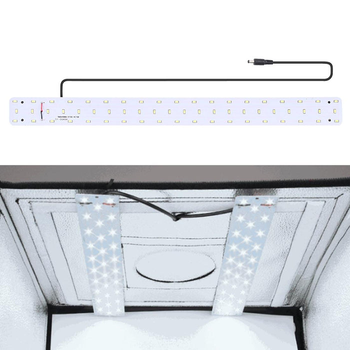 30W 1690Lm 60 Leds Smd 5730 5500K Aluminum Base Light Panel For 60Cm Studio Tent