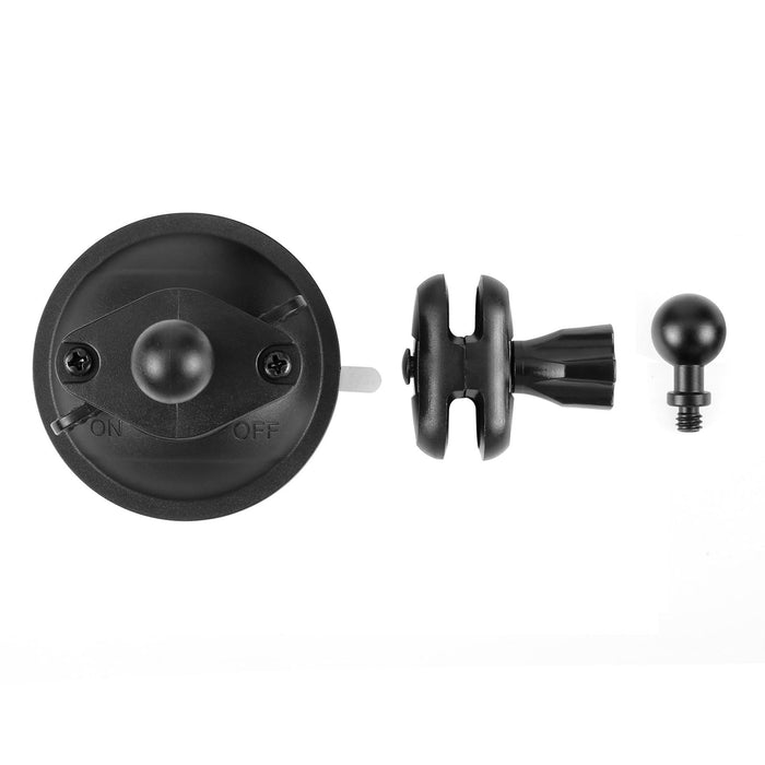 1 / 4 Inch Magic Arm Suction Cup Mount Black