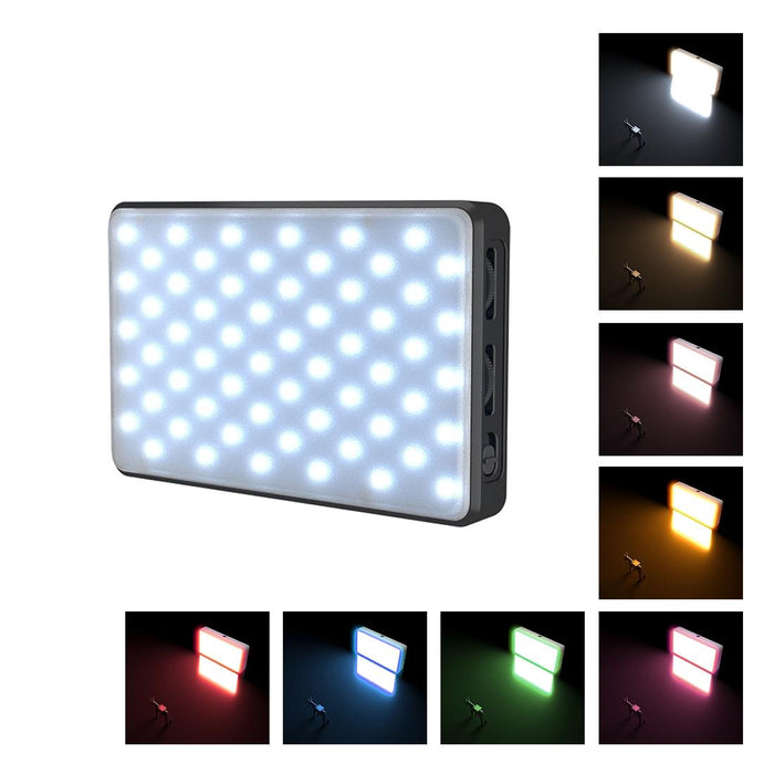 2500K / 9000K 120 Leds Live Broadcast Video Led Light Photography Beauty Selfie Fill Light With Switchable 6 Colour Filters Black