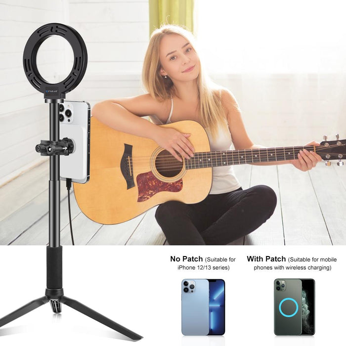 15W Magnetic Wireless Charger With Vlogging Phone Clamp