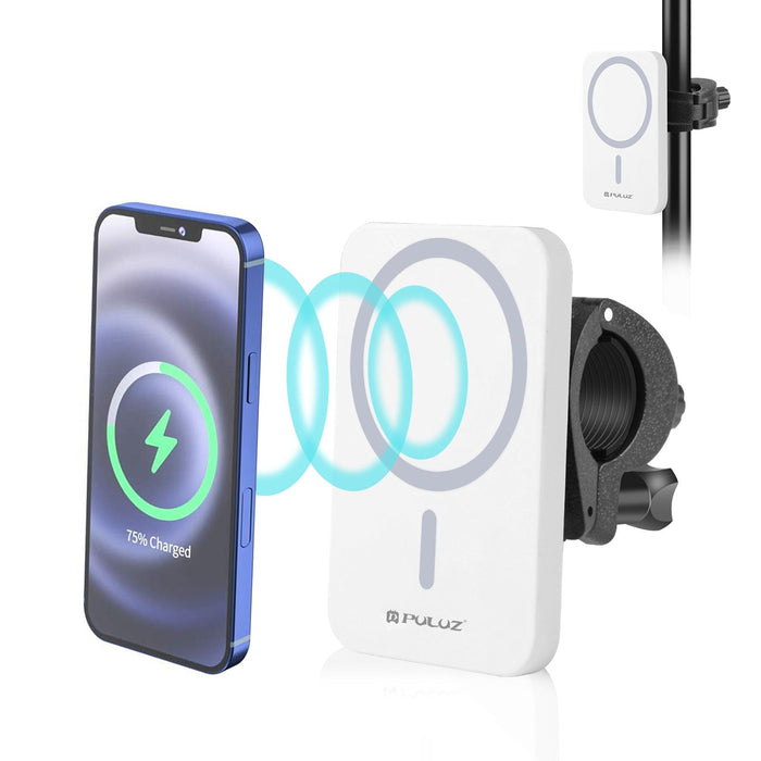15W Magnetic Wireless Charger With Vlogging Phone Clamp