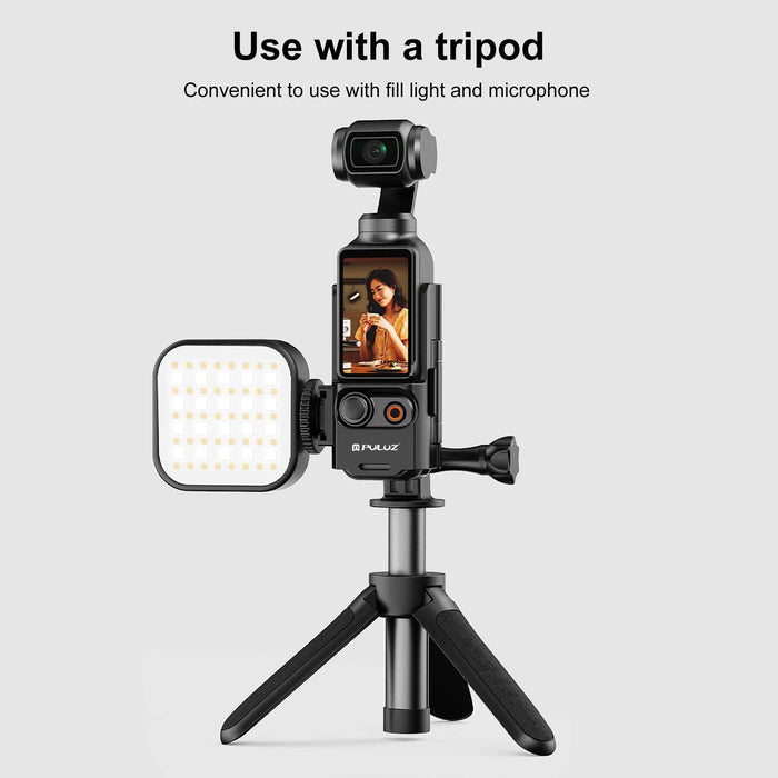 Expansion Frame For Dji Osmo Pocket Cold Shoe Adapter Black