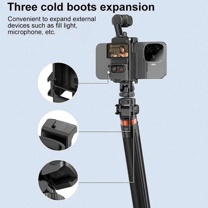 Protective Frame For Dji Osmo Pocket 3 Phone Clamp & Tripod Compatible