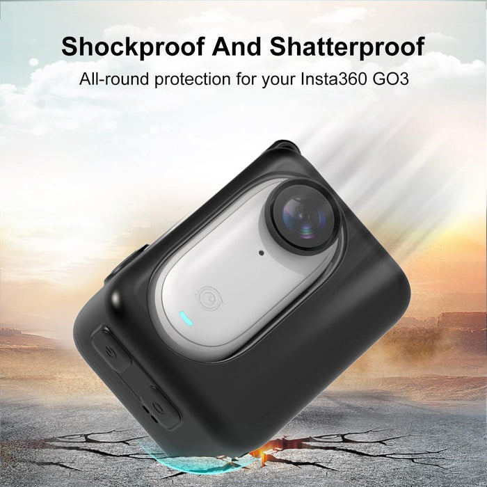 Insta360 GO 3  Camera Charging Case Silicone Case