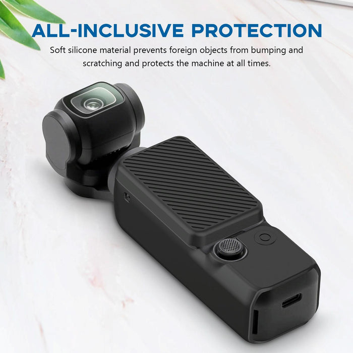 2 In 1 Silicone Cover Set For Dji Osmo Pocket 3 With Strap