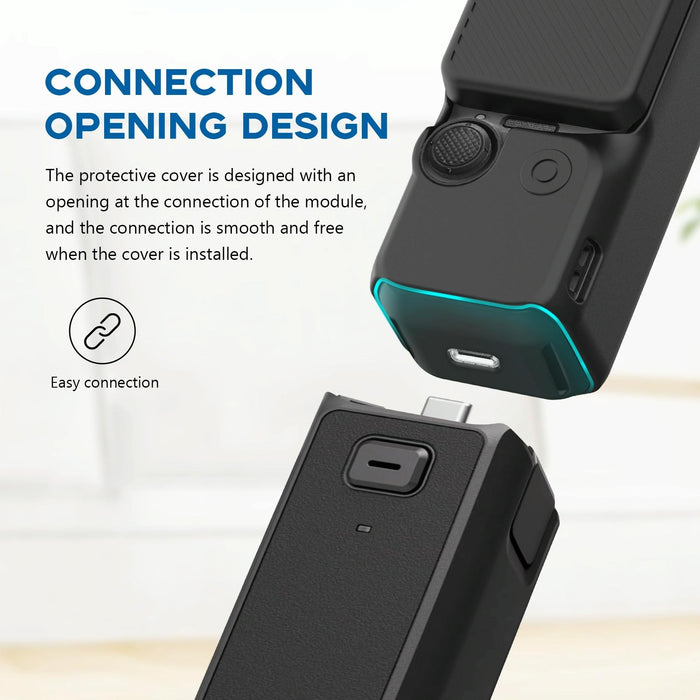 2 In 1 Silicone Cover Set For Dji Osmo Pocket 3 With Strap