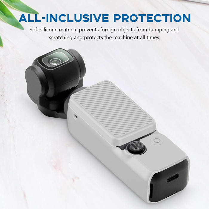 2 In 1 Silicone Cover Set For Dji Osmo Pocket 3 With Strap