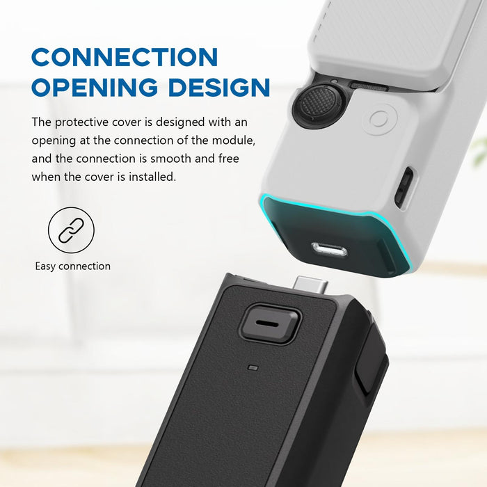 2 In 1 Silicone Cover Set For Dji Osmo Pocket 3 With Strap