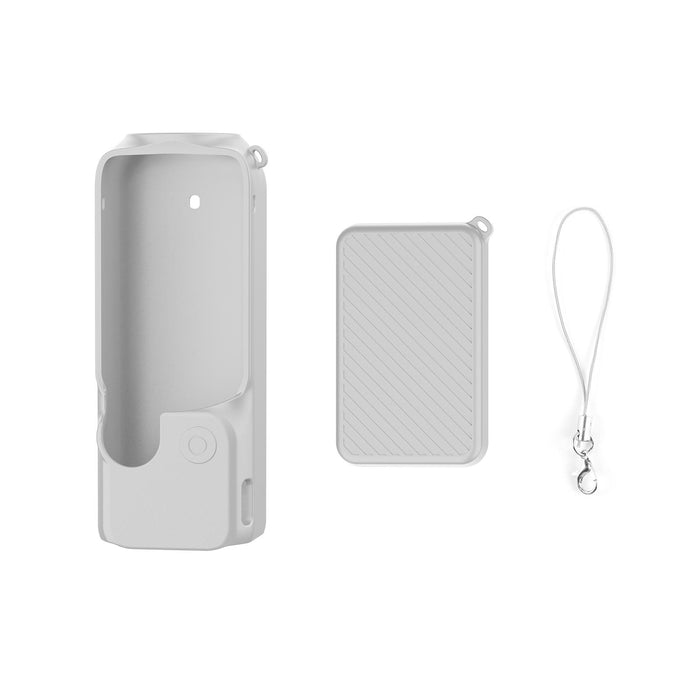2 In 1 Silicone Cover Set For Dji Osmo Pocket 3 With Strap