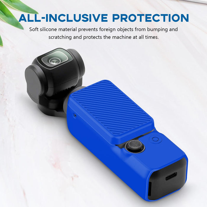 2 In 1 Silicone Cover Set For Dji Osmo Pocket 3 With Strap