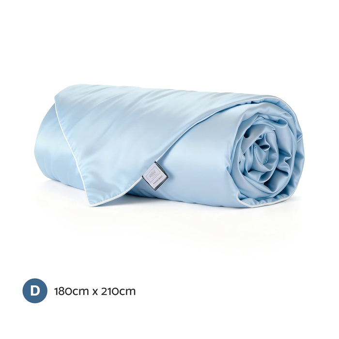 Tencel Quilt 200Gsm Summer Quilts Comforter Doona Light Weight Soft Throw Blanket Double