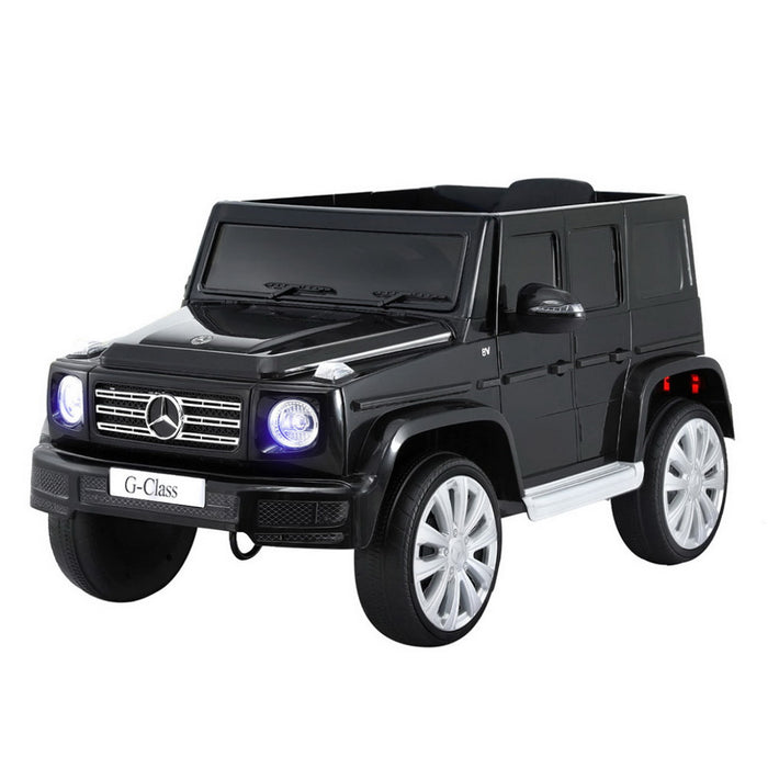 Kids Ride On Car Licensed Mercedes-Benz G500 Electric Toys Horn Remote 12V Black