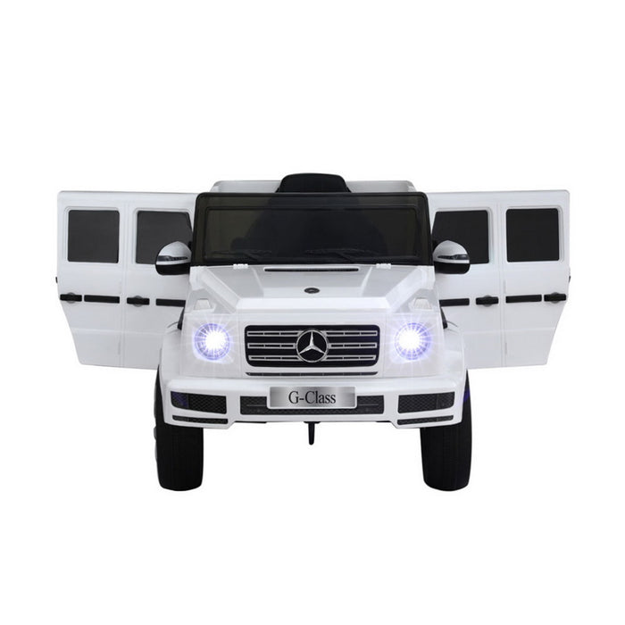 Kids Ride On Car Licensed G500 Electric Toys Horn Remote 12V White