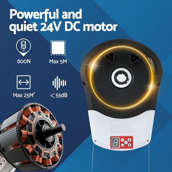 Garage Roller Door Opener 800N Motor Auto Safety Reverse 220V