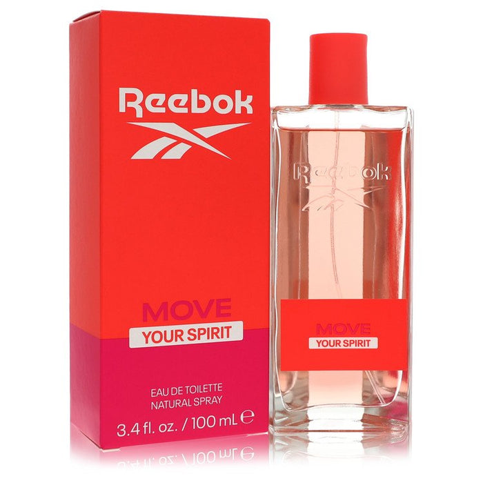 Reebok Move Your Spirit Eau De Toilette Spray By Reebok For Women-100 Ml