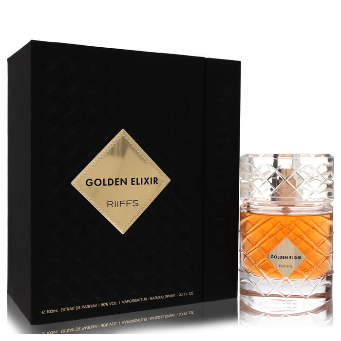 Riiffs Golden Elixir Extrait De Parfum Spray By Riiffs For Men-100 Ml