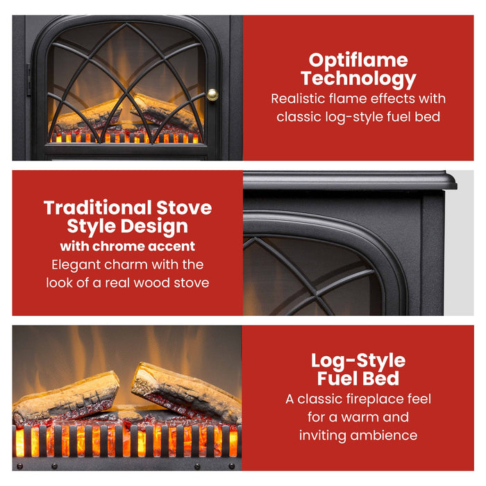 2Kw Ritz Optiflame Portable Electric Fire Stove