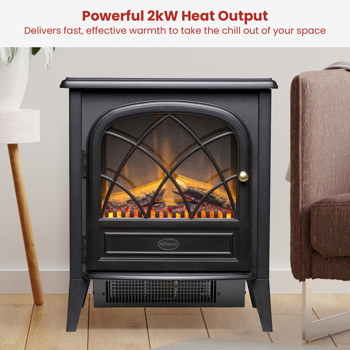 2Kw Ritz Optiflame Portable Electric Fire Stove