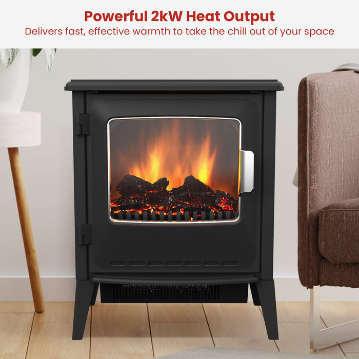 2Kw Riley Portable Electric Fire Stove