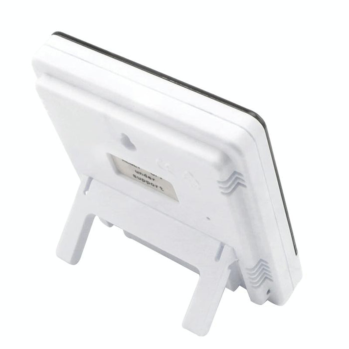 3.8 Inch Lcd Temp & Humidity Meter With Clock & Calendar