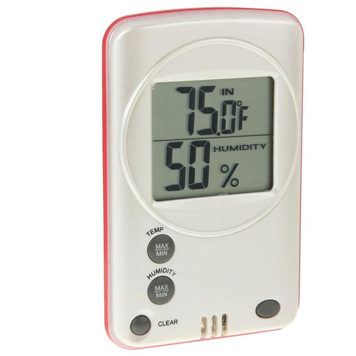Lcd Weather Humidity Hygrometer Thermometer Indoor / Outdoor