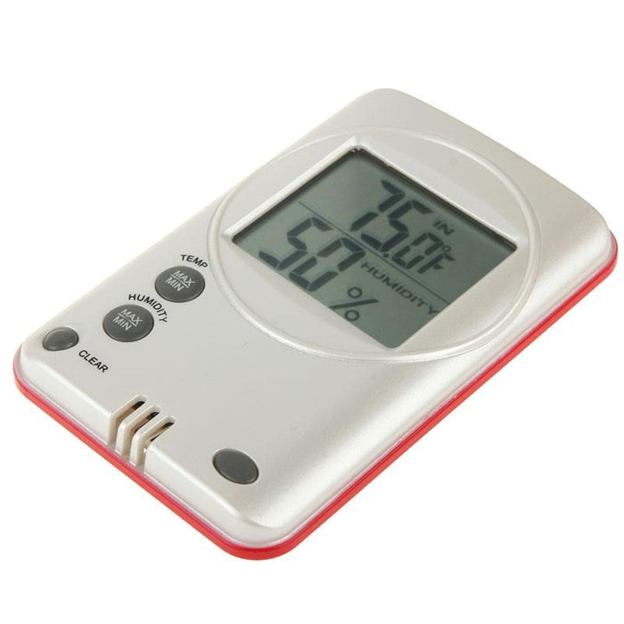 Lcd Weather Humidity Hygrometer Thermometer Indoor / Outdoor