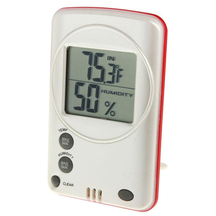 Lcd Weather Humidity Hygrometer Thermometer Indoor / Outdoor