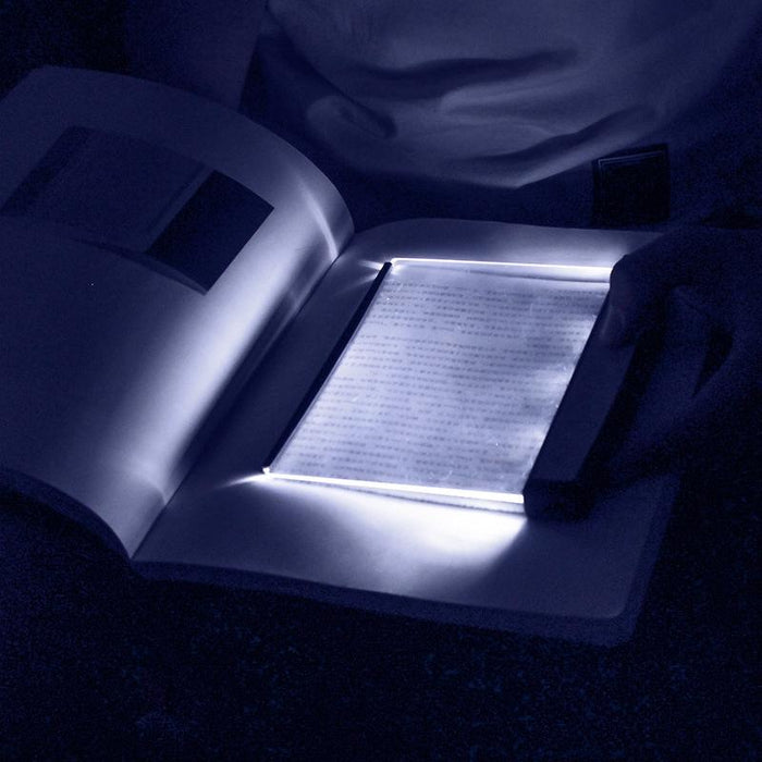 3 Led Book Wedge Night Light For Reading Travel Bright Panel Lamp