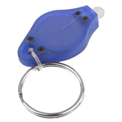 Compact Blue Led Keychain Light