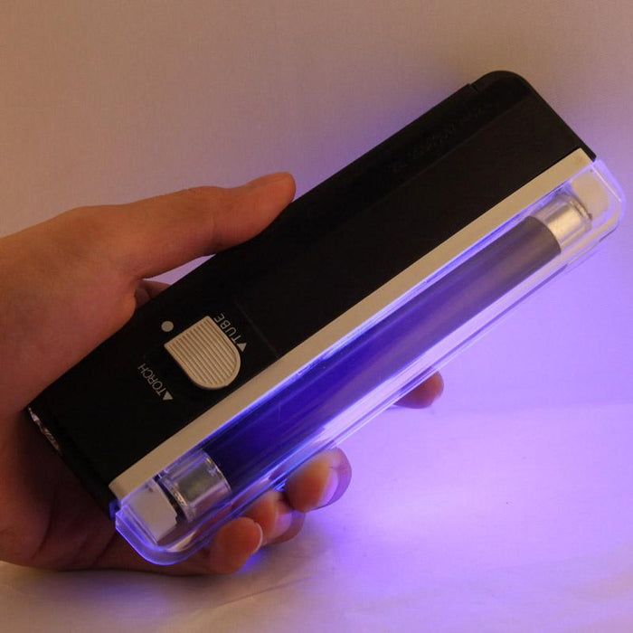 Uv Lamp & Led Flashlight For Banknotes & Passports