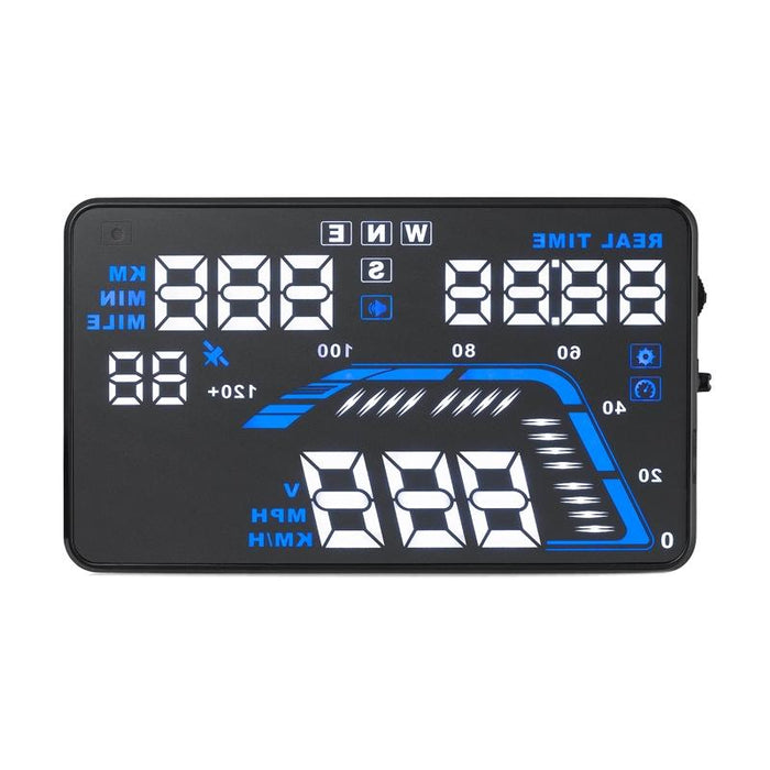 5.5 Inch Car Gps Hud Display Speed Altitude Alarm