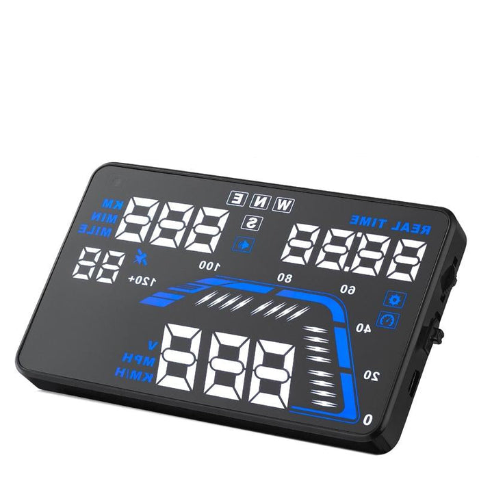 5.5 Inch Car Gps Hud Display Speed Altitude Alarm