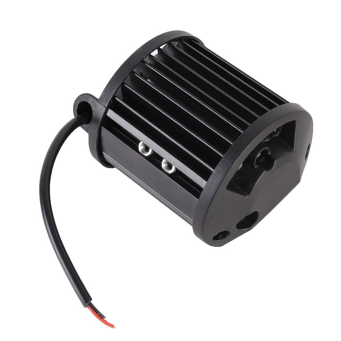 18W 6 Led White Light Floodlight Engineering Lamp / Waterproof Ip67 Suvs Light Dc 10 - 30V Black