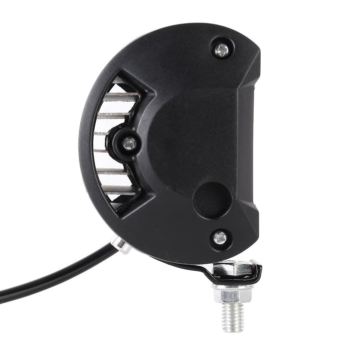 18W 6 Led White Light Floodlight Engineering Lamp / Waterproof Ip67 Suvs Light Dc 10 - 30V Black