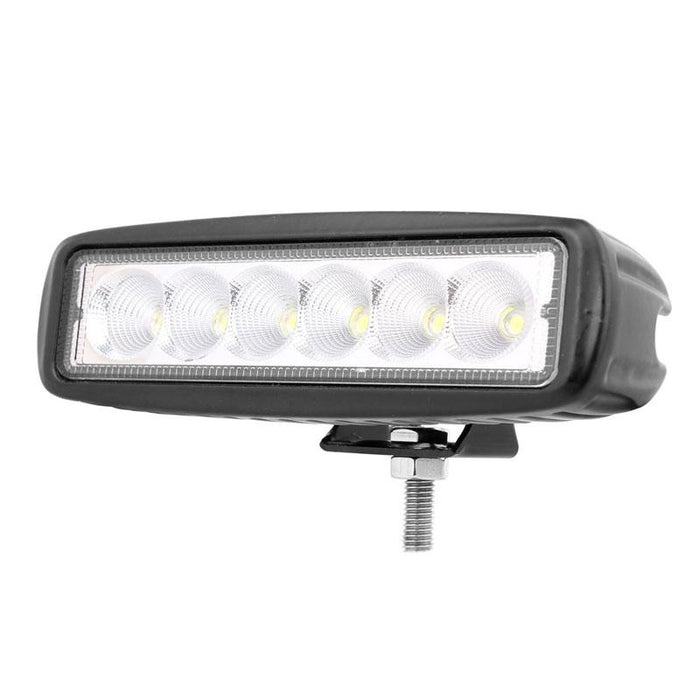 18W Epistar 6 Led Car Work Lamp Bar Light Waterproof Ip67 Dc 10 - 30V