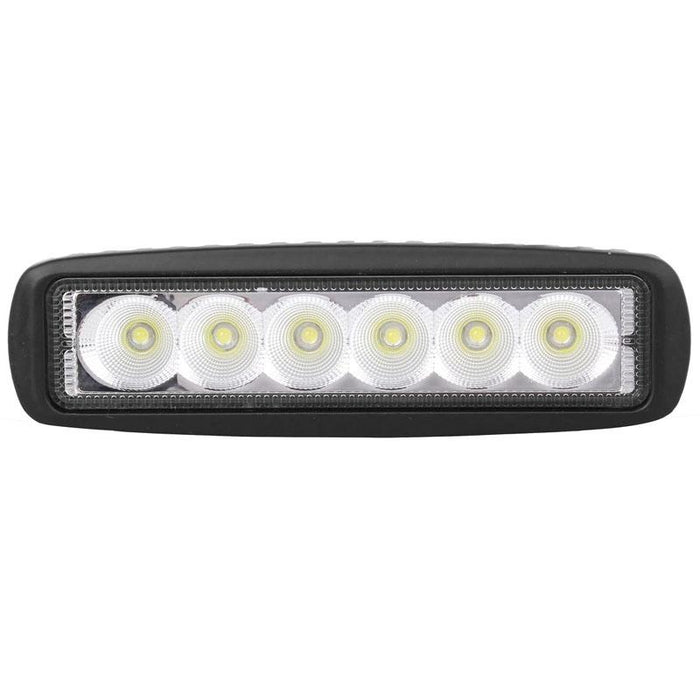 18W Epistar 6 Led Car Work Lamp Bar Light Waterproof Ip67 Dc 10 - 30V