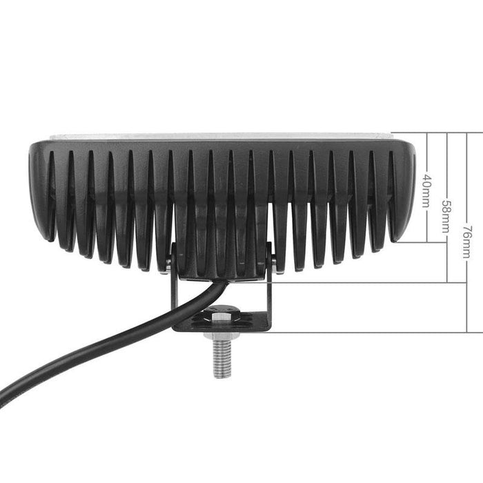 18W Epistar 6 Led Car Work Lamp Bar Light Waterproof Ip67 Dc 10 - 30V