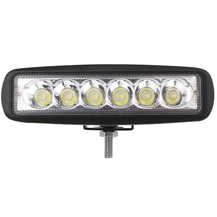 18W Epistar 6 Led Car Work Lamp Bar Light Waterproof Ip67 Dc 10 - 30V