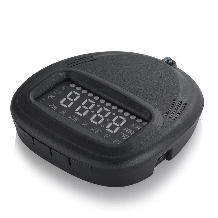 2.0 Inch Car Gps Hud Head Up Display Speed Altitude & Alarm Auto Sleep Satellite Signal