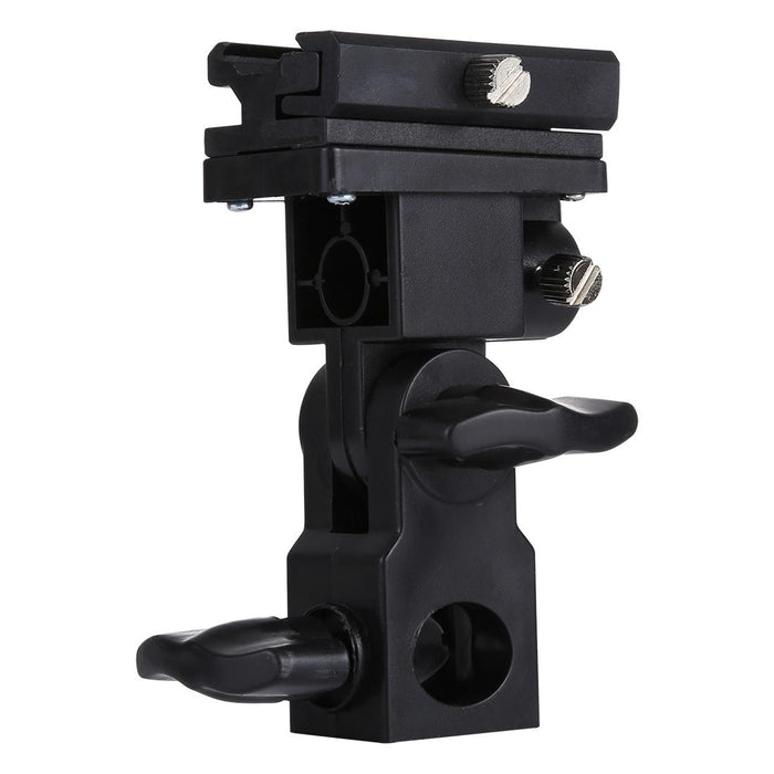 B Type Flash Light Stand Bracket Black