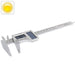 150mm Solar Lcd Digital Vernier Caliper / Micrometer