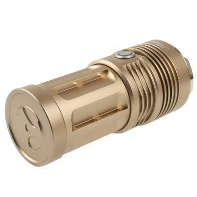 2000Lm High Power Led Flashlight 3 Modes 3 Xm-L T6 Leds 135Mm Length